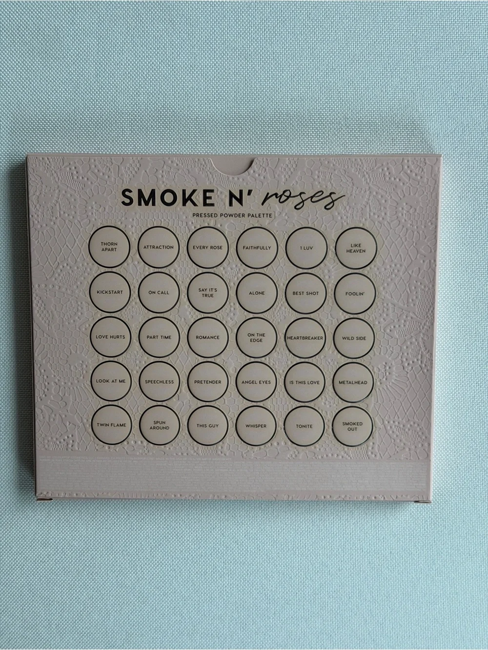 NWT ColourPop Smoke 'N Roses Smokey Rose Eyeshadow Palette